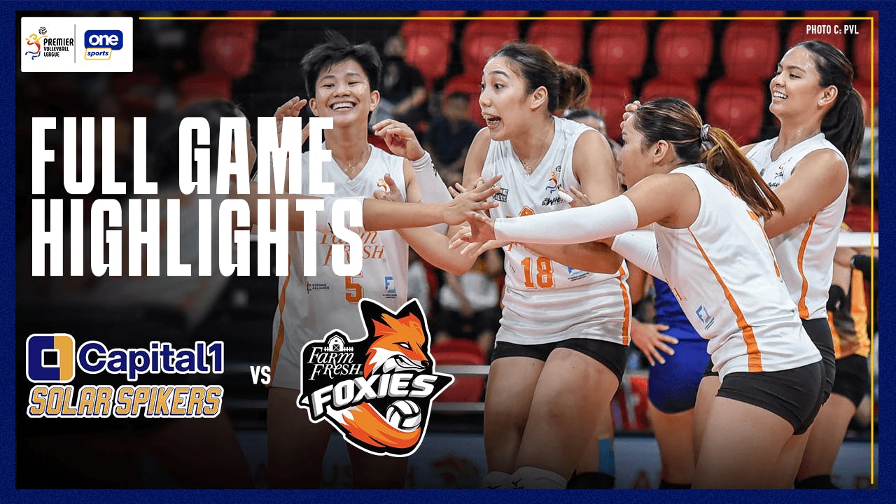 Farm Fresh gets reverse sweep against Capital1 | PVL Highlights